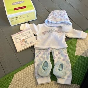 NIB American girl bitty baby snowy dreams PJs